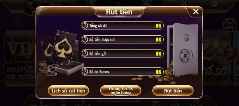 Hoàn tất hướng dẫn rút tiền tại TDTC