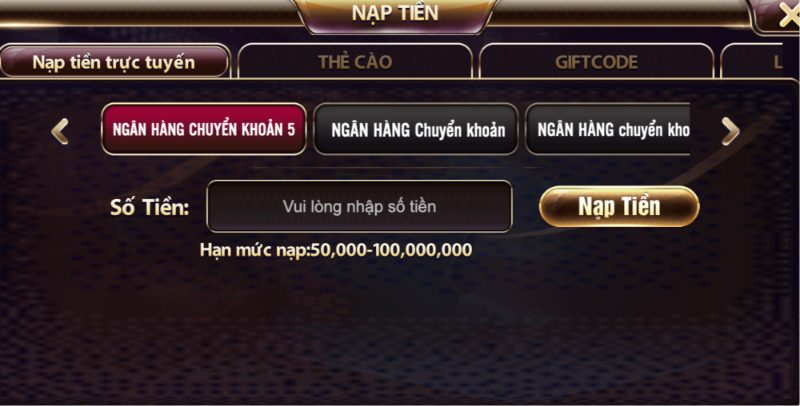Tài khoản ngân hàng
