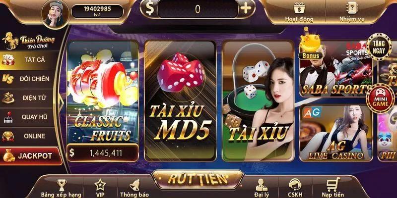 Truy cập đường link chính thức của cổng game